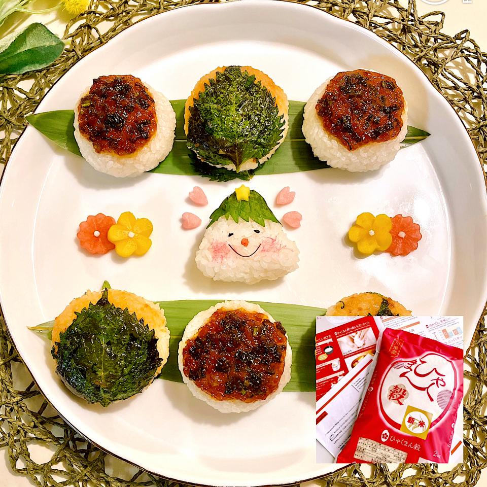 🌾石川のお米『ひゃくまん穀』🌾でネギ味噌焼きおにぎり